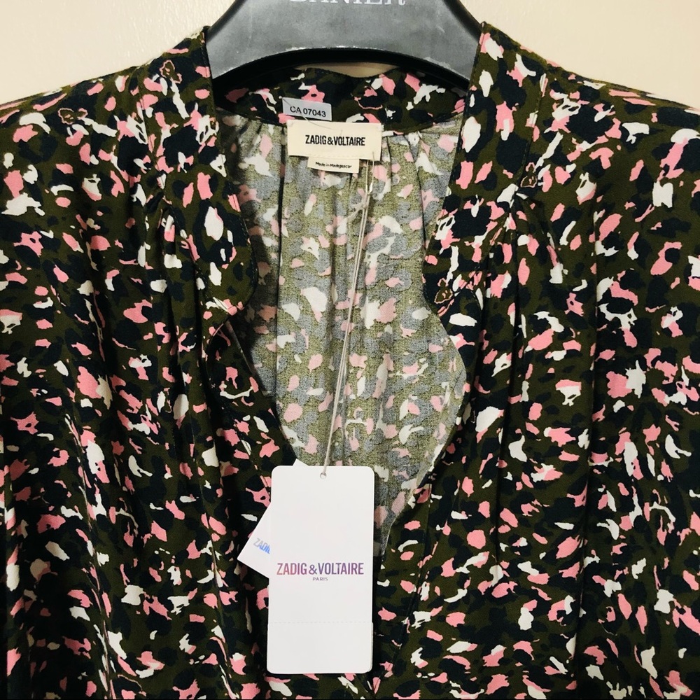 Never worn Tink Leo Tunic Large ZADIG & VOLTAIRE